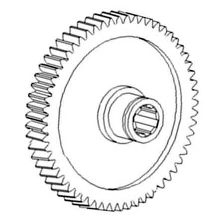 Aftermarket IPTO Driv Gear Fits Case-IH Tractor Models 1066 1466 1468 + 68511C1